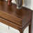 Retro-style simple brown console table-1231589866