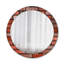 Huldar Glass Flat Wall Mirror