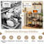 Étagère de boulanger de cuisine vintage à 4 niveaux Oroville-1478283805