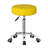Round Adjustable Height Swivel Stool with Wheels for Office Work-698157466