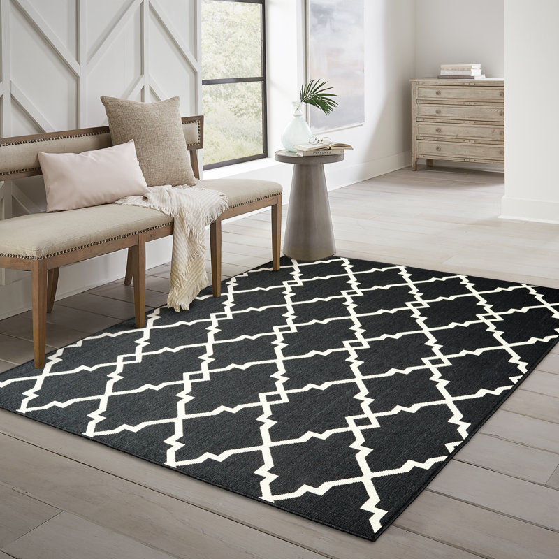 Tapis d'intérieur / extérieur Anastasaos, Rectangle 8 pi 6 po x 13 pi