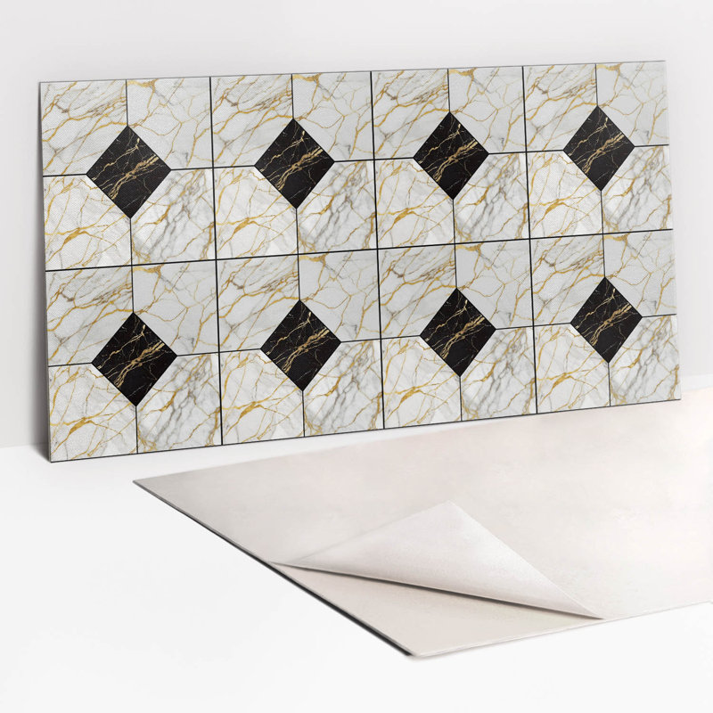 Cesello 50cm x 100cm PVC Singular Tile in Gray