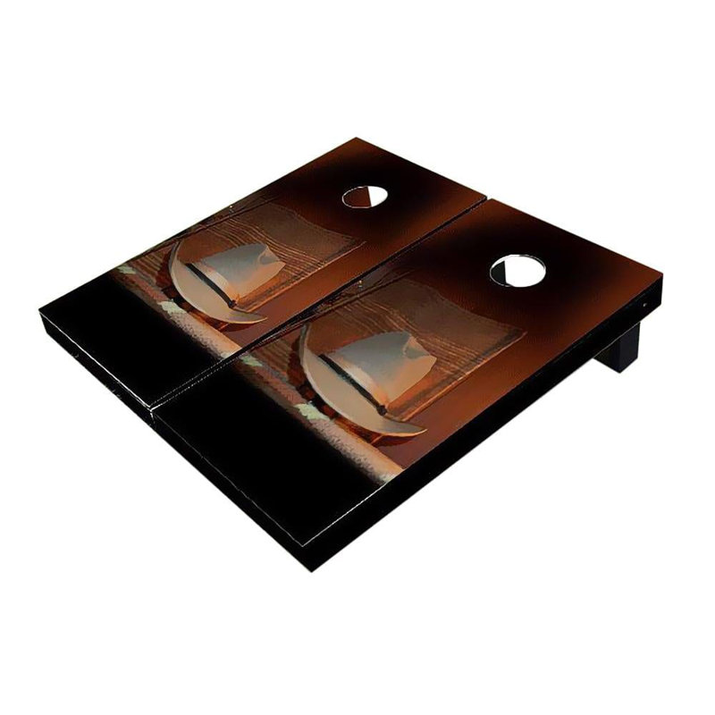 Planches de cornhole 2 pi x 3 pi Cowboy