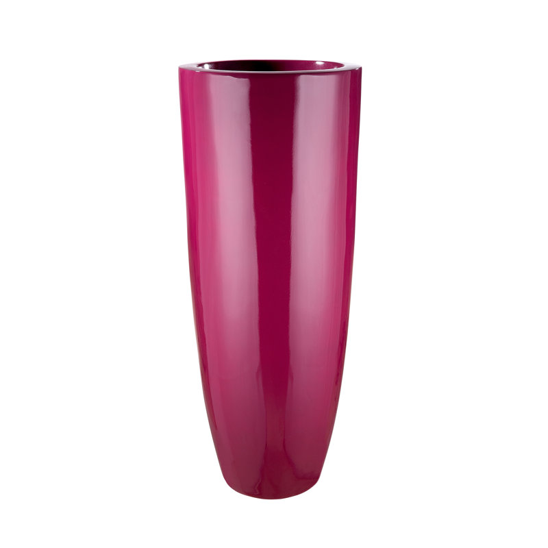 Everli Indoor Flower Pot, Red, 75cm H x 35cm W x 35cm D