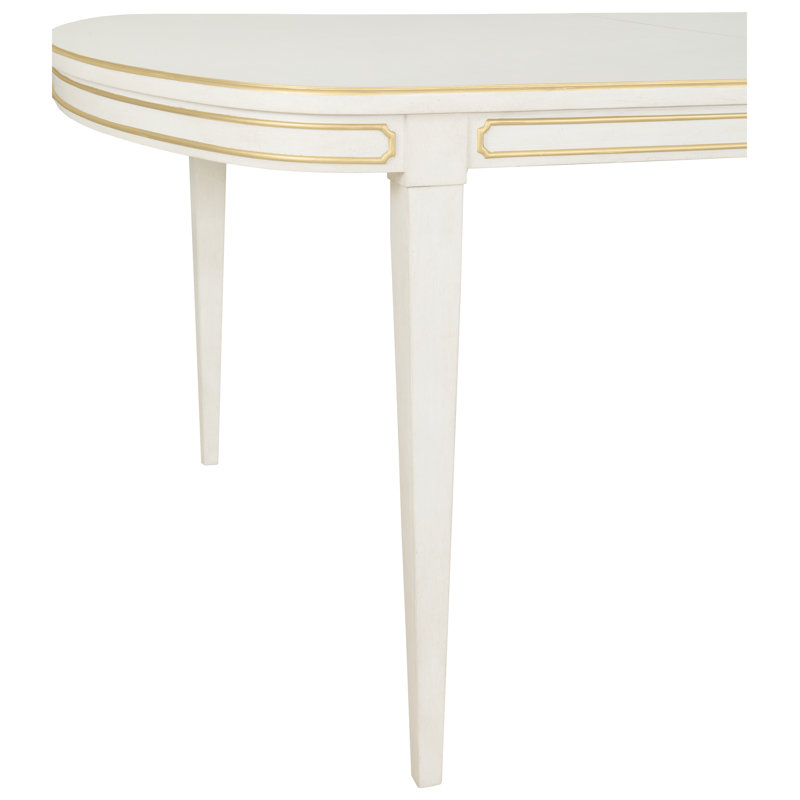 Camille Oval Dining Table, Linen