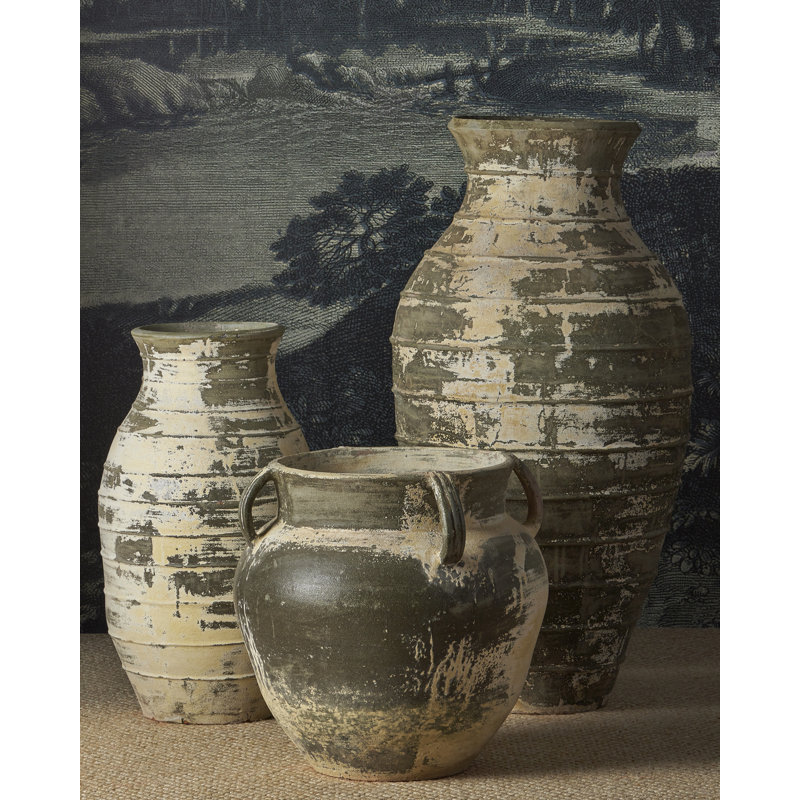 Agrigento - Planter - Antique White, Antique White