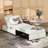 4-In-1 Sofa Bed, Chair Bed, Multi-Function Folding Ottoman Bed With Storage Pocket And USB Port