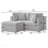Chauncy 3-Piece Chofa - Gray