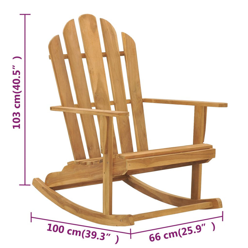 Dumas Outdoor Adirondack Chair