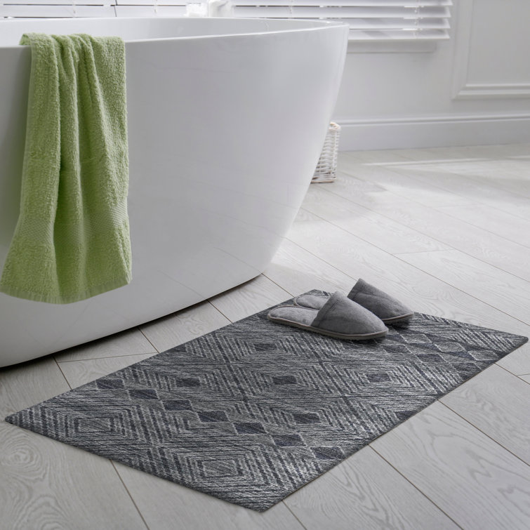 Tapis noir / gris Anchelin