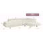 Canapé modulaire Riveredge (sans repose-pieds), blanc-842556964