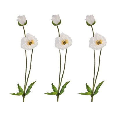 Summer Poppy + Bud 29" 