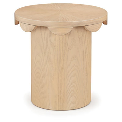 Dahlia Oak Veneer End Table