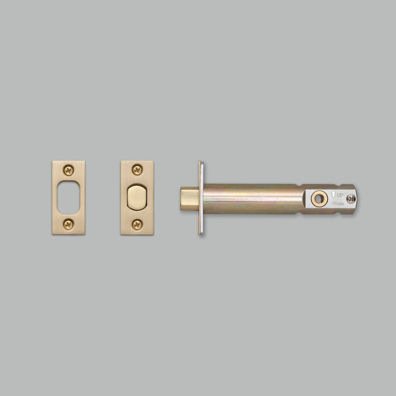 Privacy Bolt / Thumbturn Lock, Brass, 3.75"