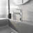 Single-Hole Single-handle Bathroom Faucet with Drain Assembly-87349272