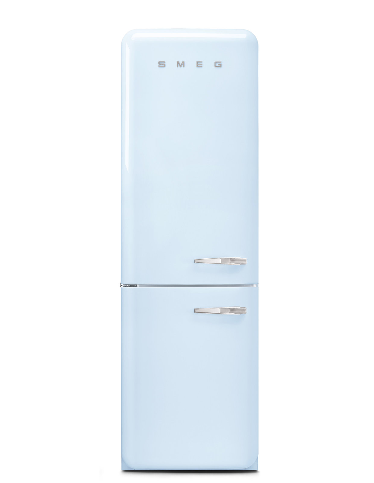 SMEG 50s Style FAB32URPG3 Bottom Freezer Refrigerator - Thumbnail 3