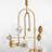 Drea 8 - Light Dimmable Sputnik Modern Linear Chandelier