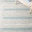Tapis abstrait en laine / coton touffeté à la main Metro en gris naturel / gris clair-1292913918