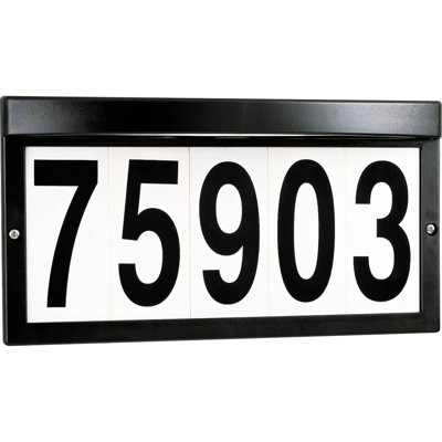 Tinsman Rectangle Address Plaque Frame