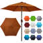 Parasol de marché Graice 4,00 po avec manivelle et contrepoids inclus-2094511338