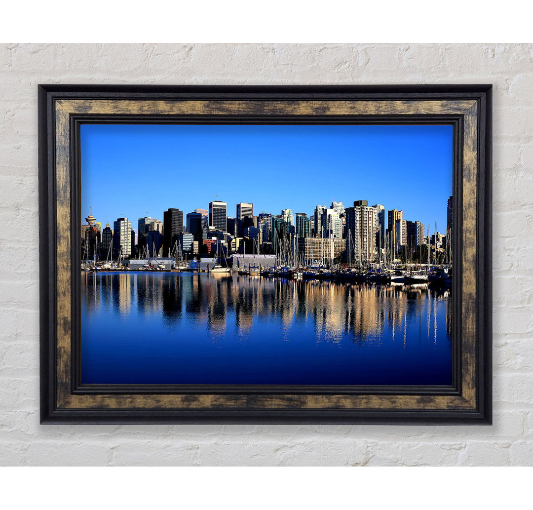 Skyline von Vancouver - Druck