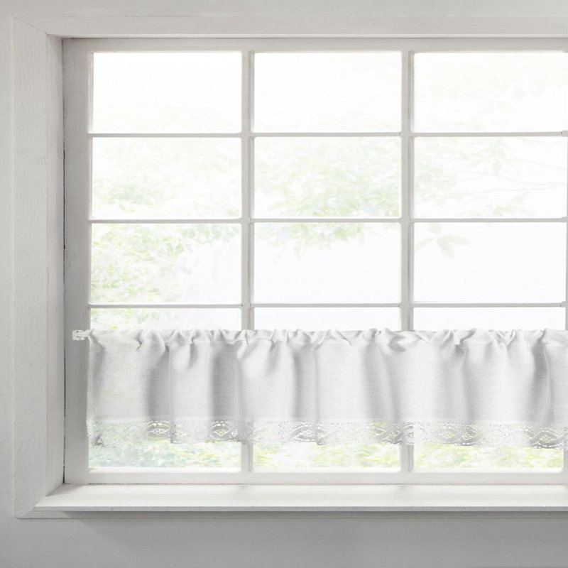 Solid Colour Tailored Window Pelmet, 100 W x 40 D cm