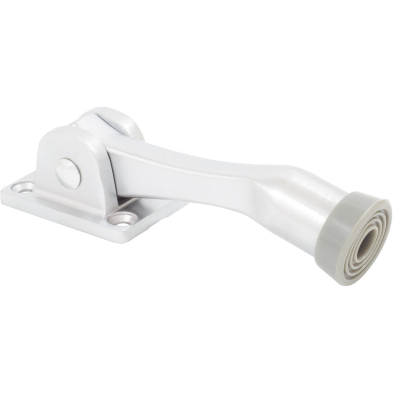 Zinc Kick Stop, Satin Chrome