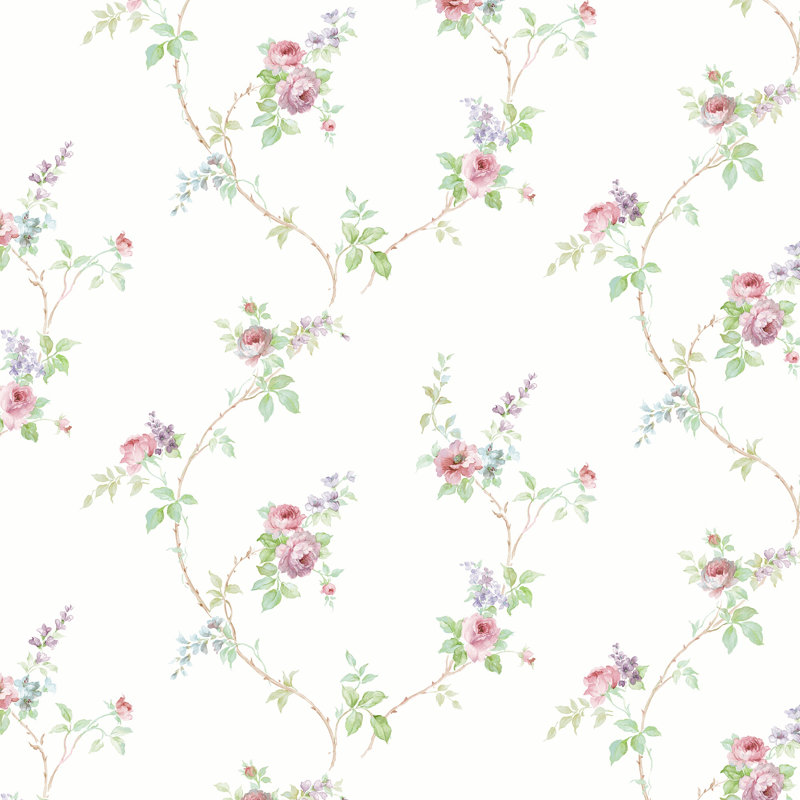 Sentier de mariage blanc In-Reg, Rose / mauve / bleu