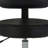 Swivel Upholstered Adjustable Height Counter Stool with Metal Frame