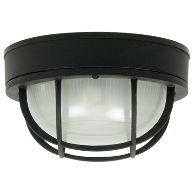Luminaire d'extérieur à 1 ampoule en fonte d'aluminium