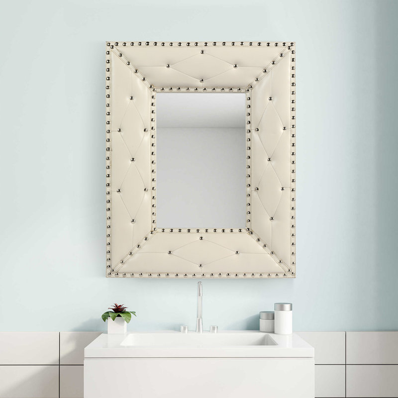 Miroir suspendu rectangulaire