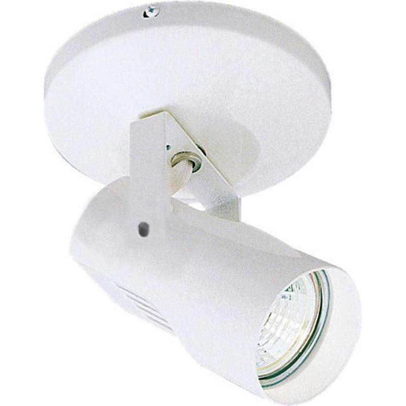 Plafonnier semi-encastré 1 lumière à del 2,25" 1 lumière, Blanc