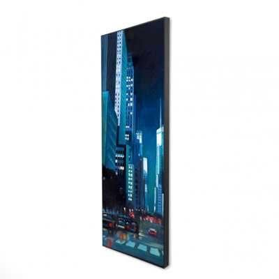 «Evening In Manhattan, New-york» sur toile