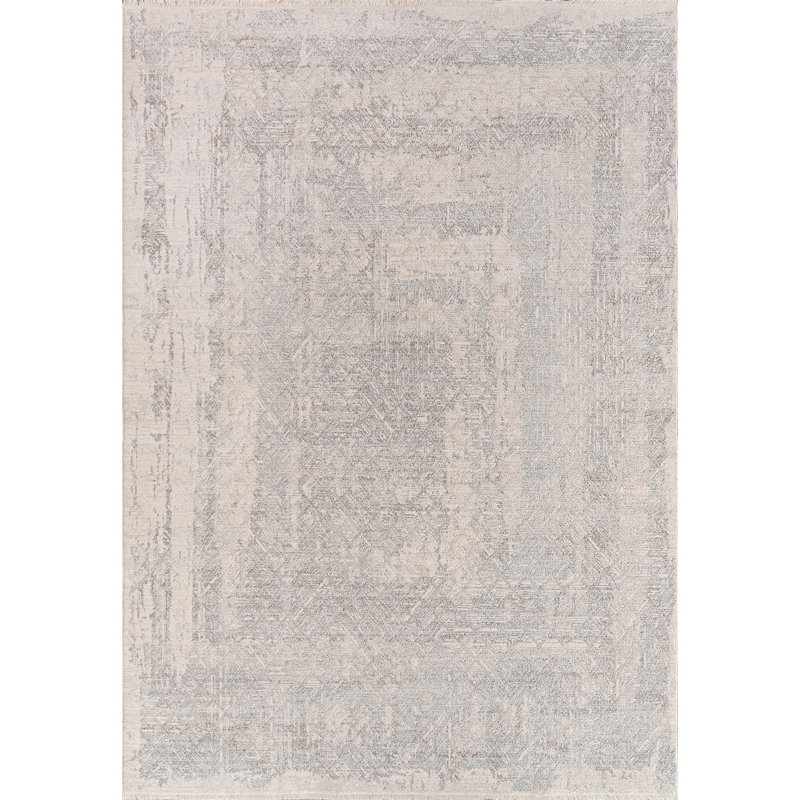 IRVING 9X12 15552-190 Crème / gris, Rectangle 9 pi x 12 pi
