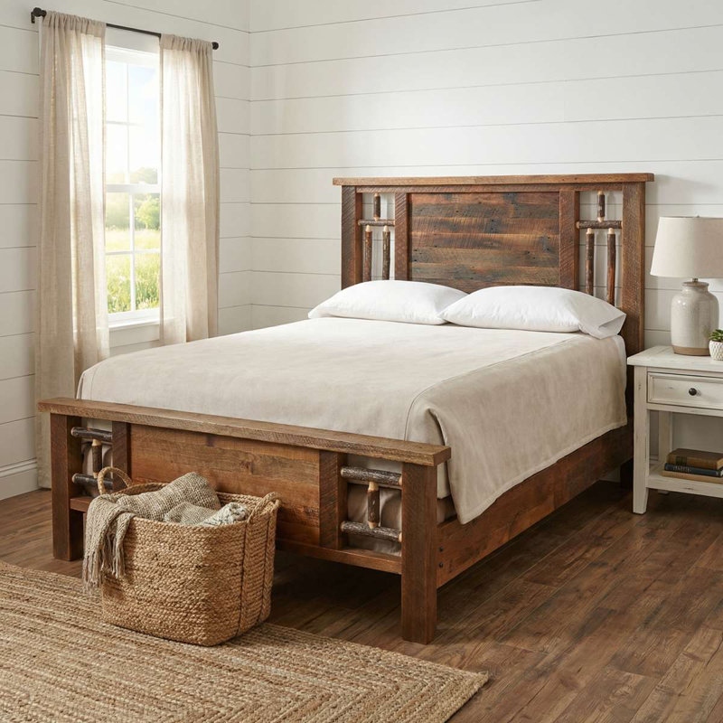  Appalachian Windowpane Bed - Cal King, California King