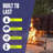 11.5'' Rectangle Tempered Glass Fire Pit Accessory-56095857