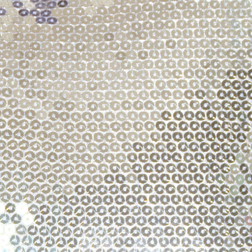 Coussin sequins Tarra, argent