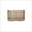 Causeuse d'extérieur durable en osier et bois d'acacia, conception résistante aux intempéries pour le confort et le style du patio