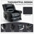 Power Lift Recliner Chair Heat Massage Dual Motor Infinite Position Up to 350 LBS,Genuine Leather-308222361