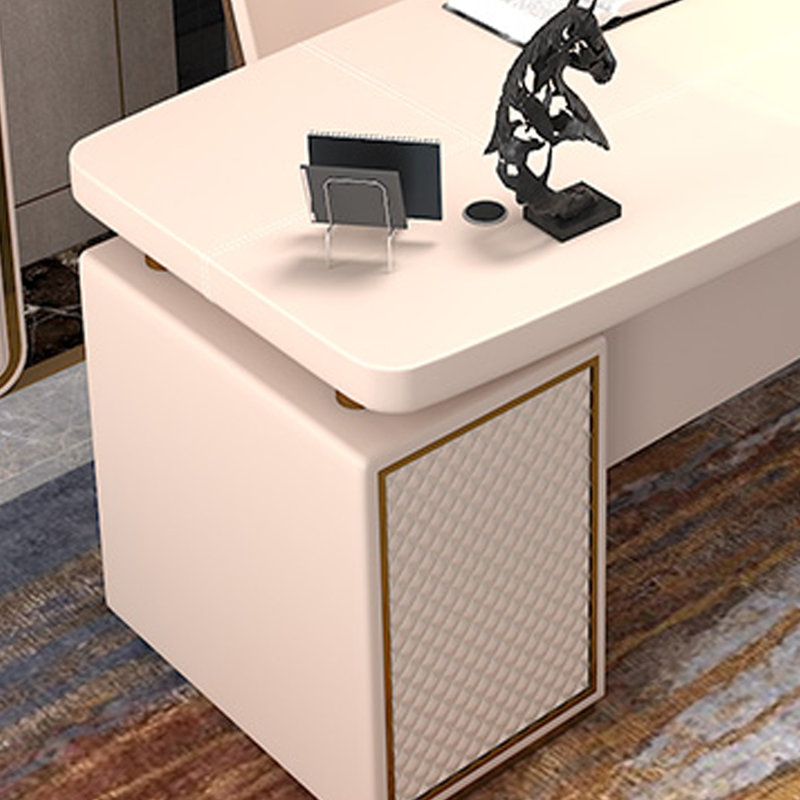 Bureau simple et moderne, H 29,92 po x l 70,87 po x P 31,5 po