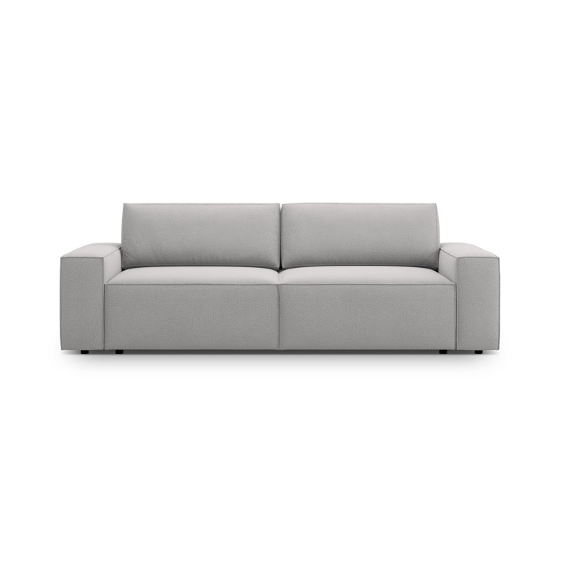 Biles 3 Seater Sofa Bed, Light Grey