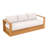 Outdoor Patio Sofa With Cushions