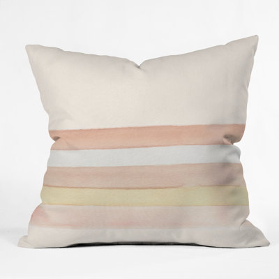 Coussin à rayures wonder forest