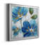 Flowering Blues II - Peinture sur toile encadrée-423624591-423624695
