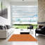 Tapis orange tissé à la machine-369501660