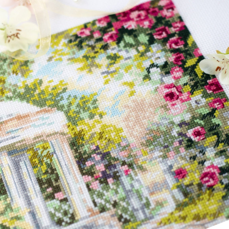 The Rotunda Counted Cross Stitch Kit by Magic Needle 210-066