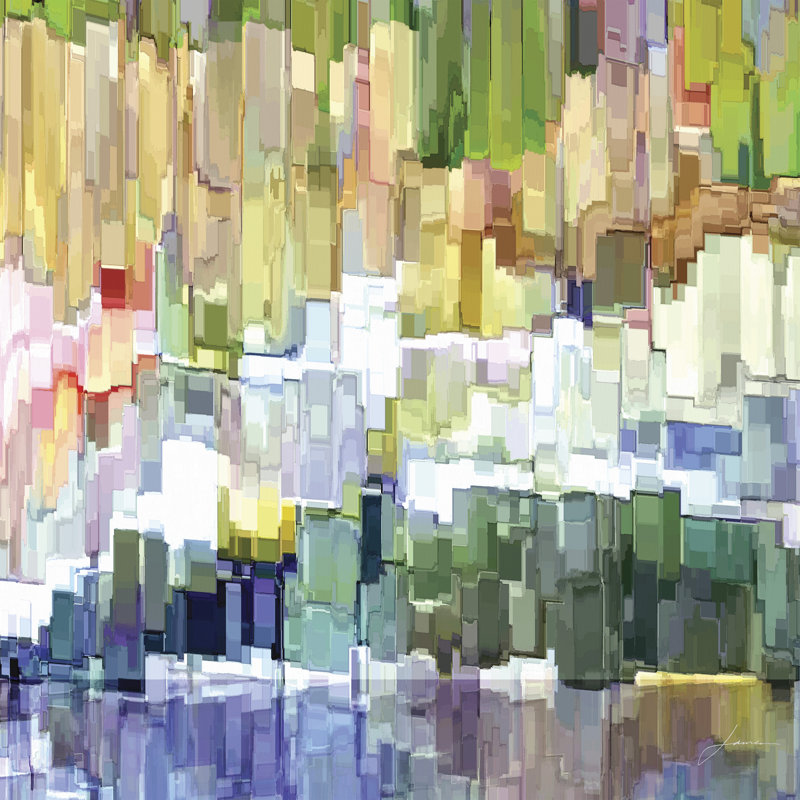 Glacier Bay III by James Burghardt - Wrapped Canvas Painting, 30cm H x 30cm W
