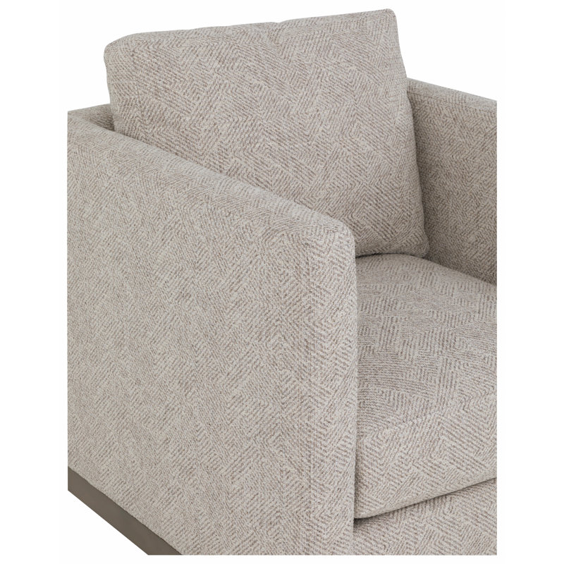 Mercer Lounge Chair, 1111 Brown, Almond Buff