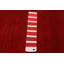 Kashkuli Gabbeh Red Rug 4'0" x 5'10"