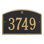 Cape Charles 1-Line Wall Address Plaque